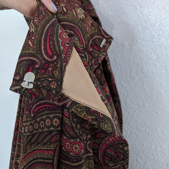 PBM for Nordstrom Vintage 100% Silk Skirt - Picture 3 of 7